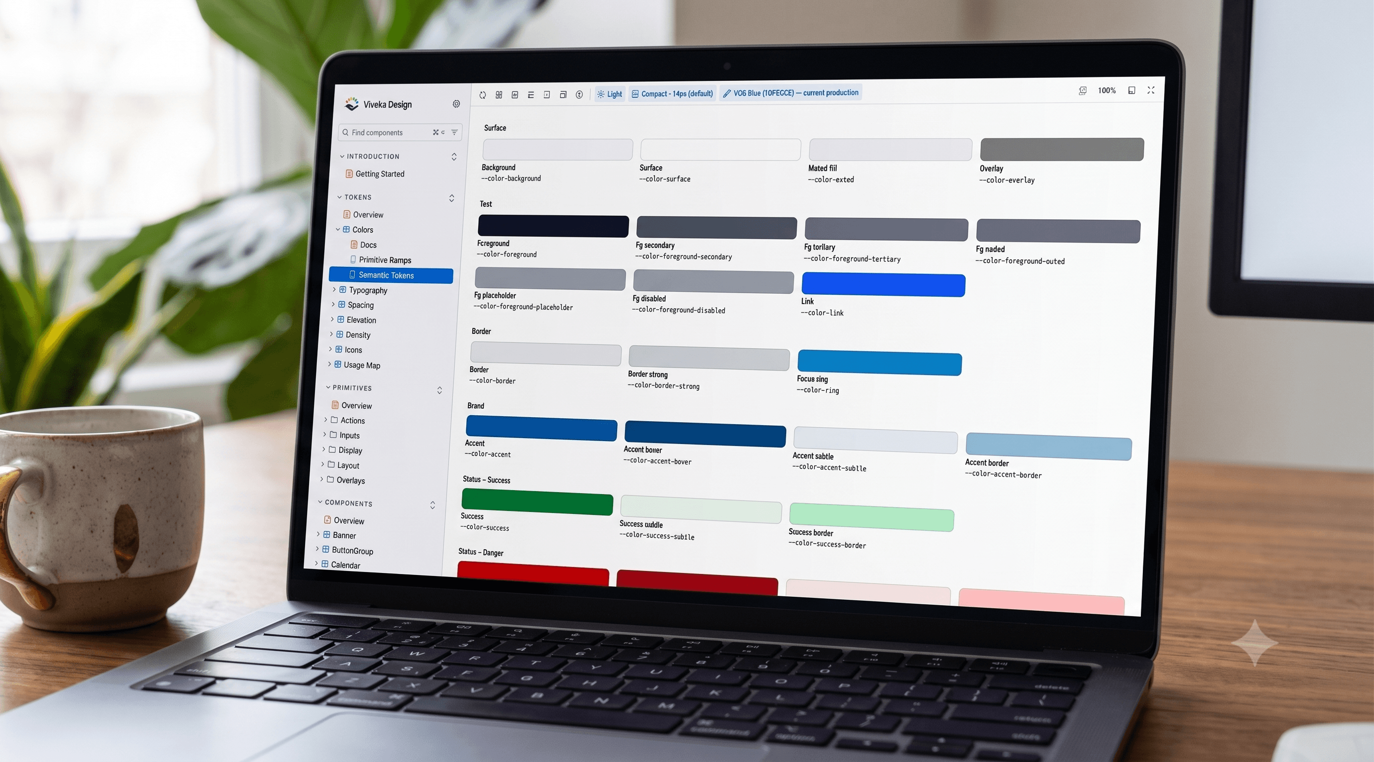 Viveka Design System component library