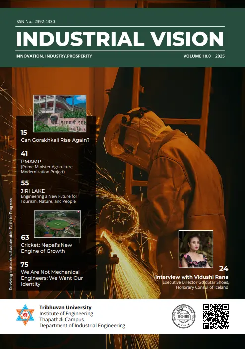 Industrial Vision IV 10 cover — Industry in Nepal